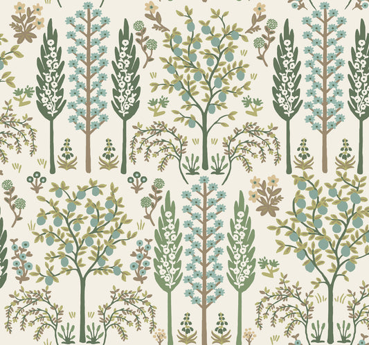 Rifle Paper Co. Fenna Wallpaper - Green