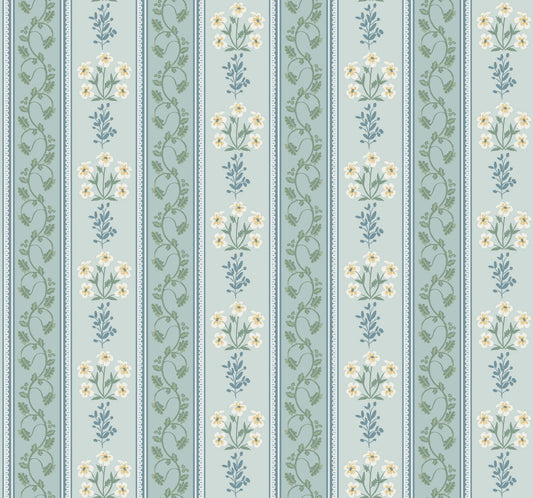 Rifle Paper Co. Portico Wallpaper - Blue