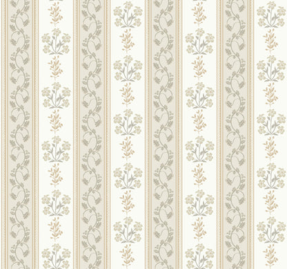 Rifle Paper Co. Portico Wallpaper Sample - White