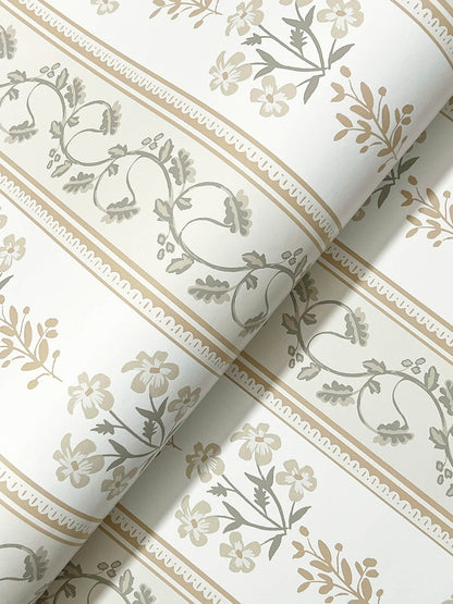 Rifle Paper Co. Portico Wallpaper Sample - White