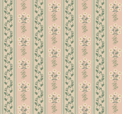 Rifle Paper Co. Portico Wallpaper Sample - Blush