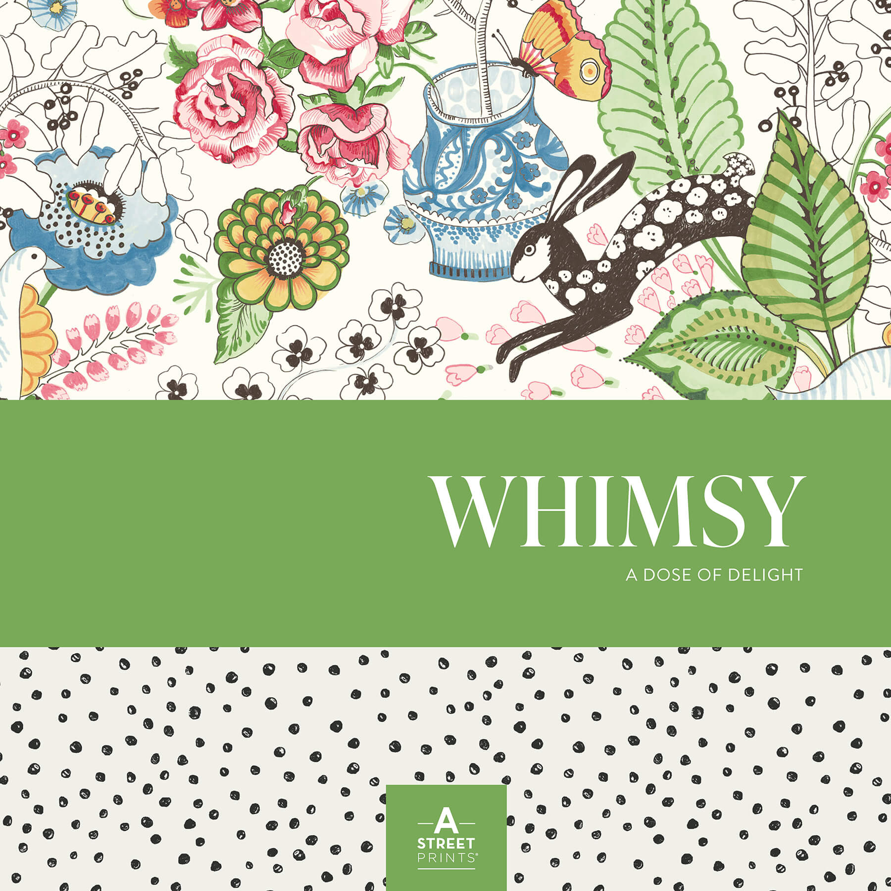 Background Whimsy Patterns 4135-12807 A-Street Prints Whimsy Whimsy Fauna Wallpaper - Coral – US ...
