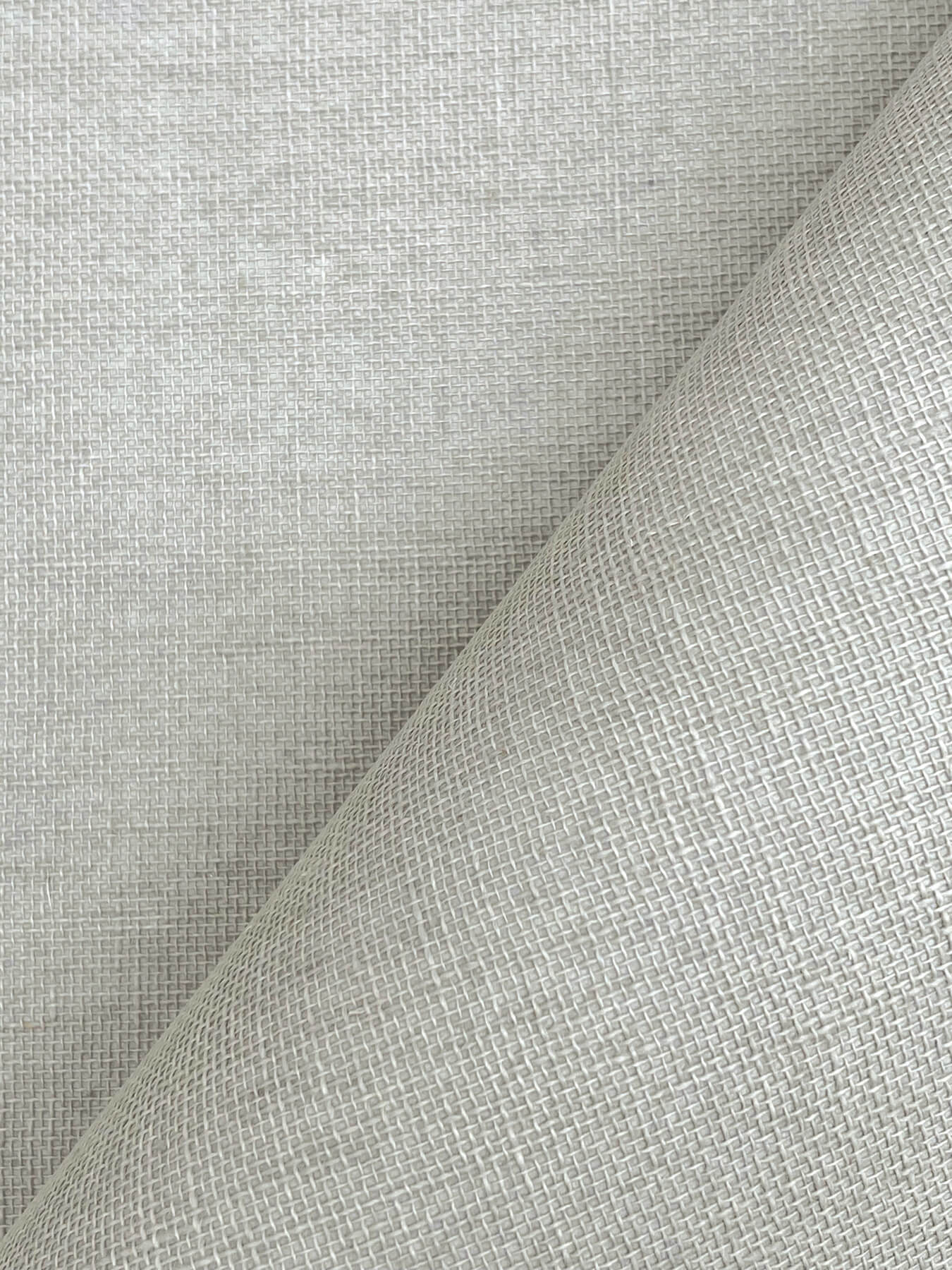 Antonina Vella Artifacts Woven Linen Wallpaper - Dove