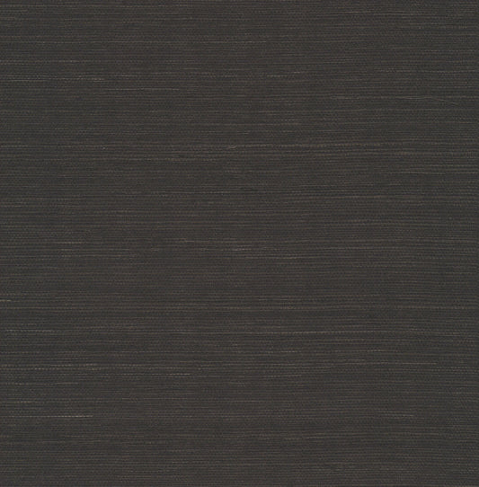 Grasscloth Resource Library Sisal Wallpaper - Black