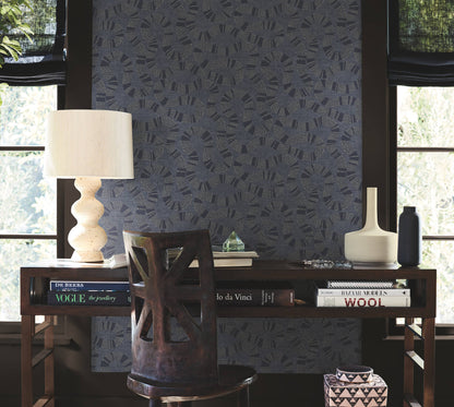 Antonina Vella Artifacts Ophidia Wallpaper - Navy