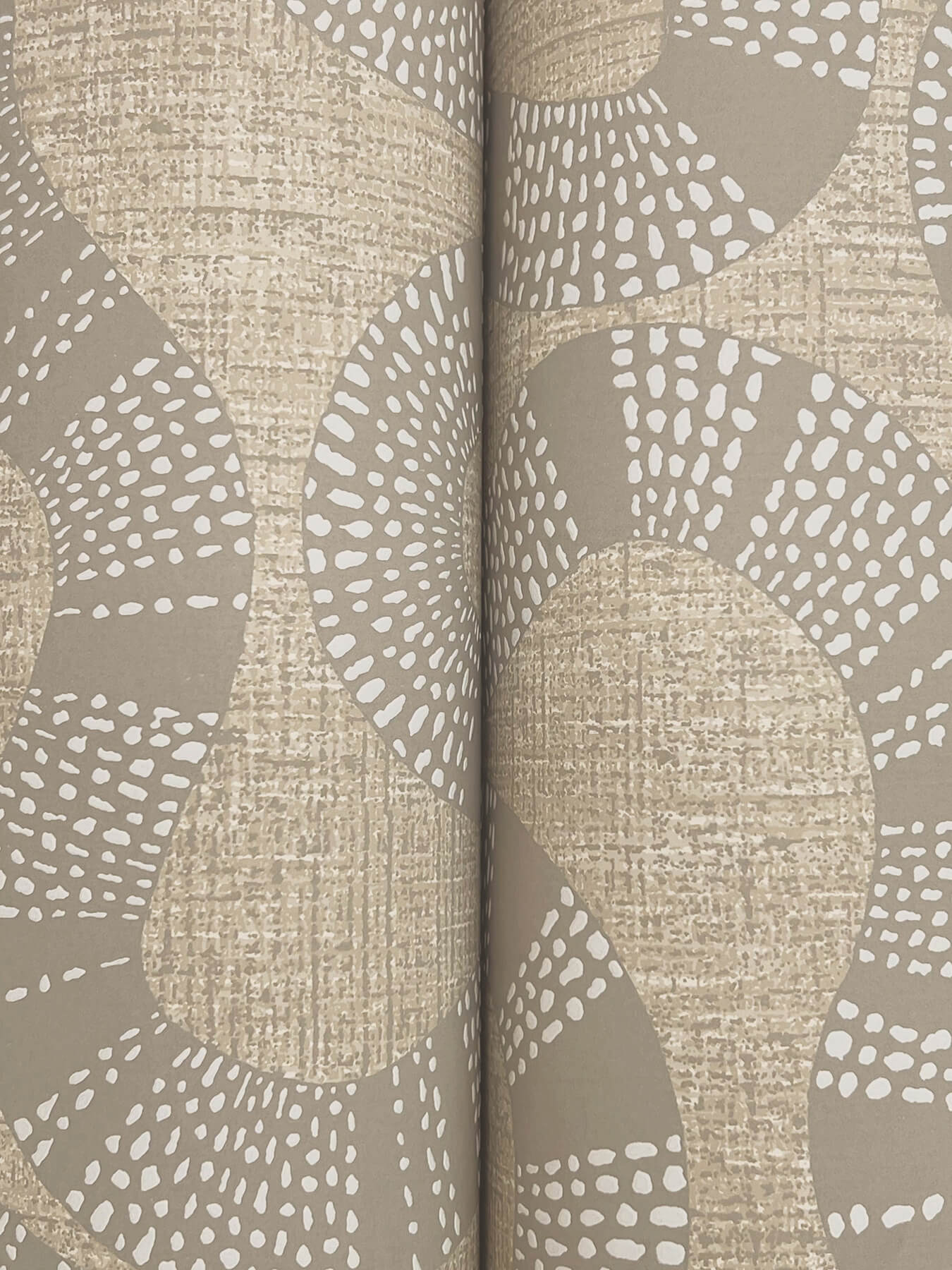 Antonina Vella Artifacts Ophidia Wallpaper - Taupe