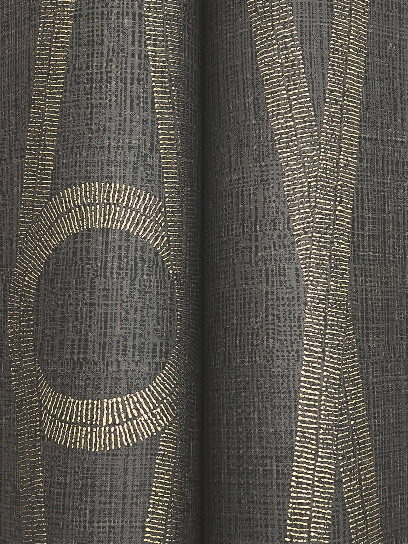 Antonina Vella Artifacts Henlein Wallpaper - Charcoal