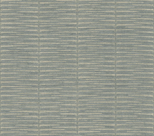 Antonina Vella Artifacts Iringa Wallpaper - Indigo