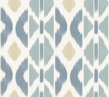 Antonina Vella Artifacts Patan Wallpaper - Denim