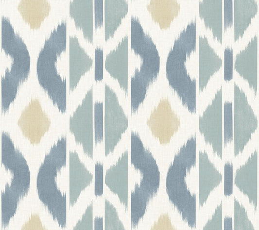 Antonina Vella Artifacts Patan Wallpaper - Denim