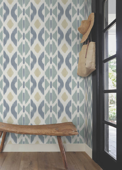 Antonina Vella Artifacts Patan Wallpaper - Denim