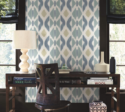 Antonina Vella Artifacts Patan Wallpaper - Denim