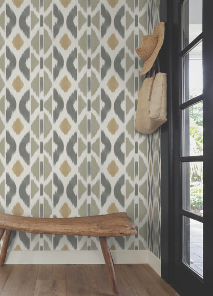 Antonina Vella Artifacts Patan Wallpaper - Taupe