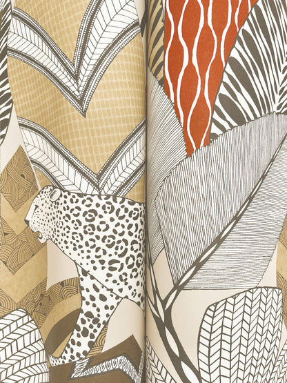 Antonina Vella Artifacts Namiri Wallpaper - Ochre