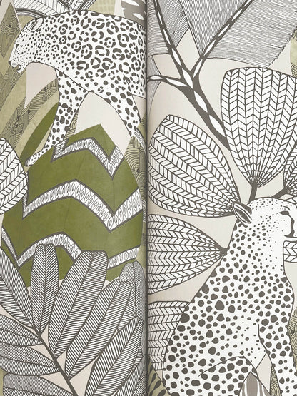 Antonina Vella Artifacts Namiri Wallpaper - Green