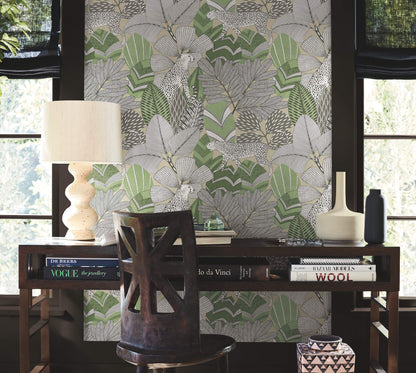 Antonina Vella Artifacts Namiri Wallpaper - Green