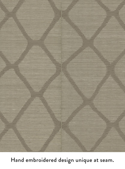 Antonina Vella Artifacts Tonga Wallpaper - Taupe