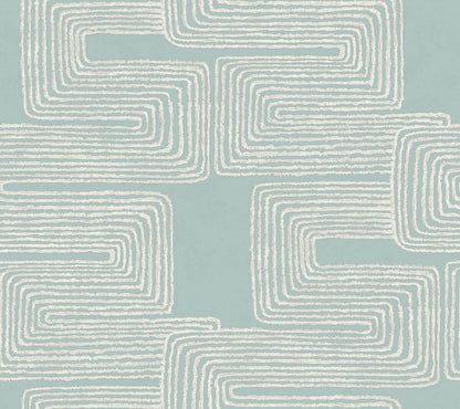 Artistic Abstracts Zulu Thread Wallpaper - Blue
