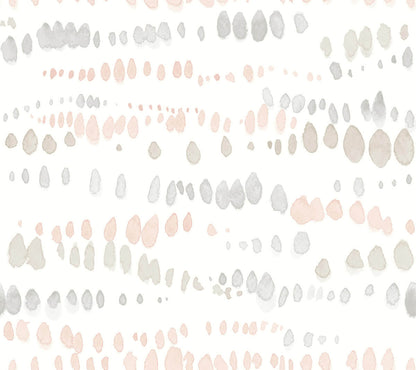 Artistic Abstracts Dewdrops Wallpaper - Gray