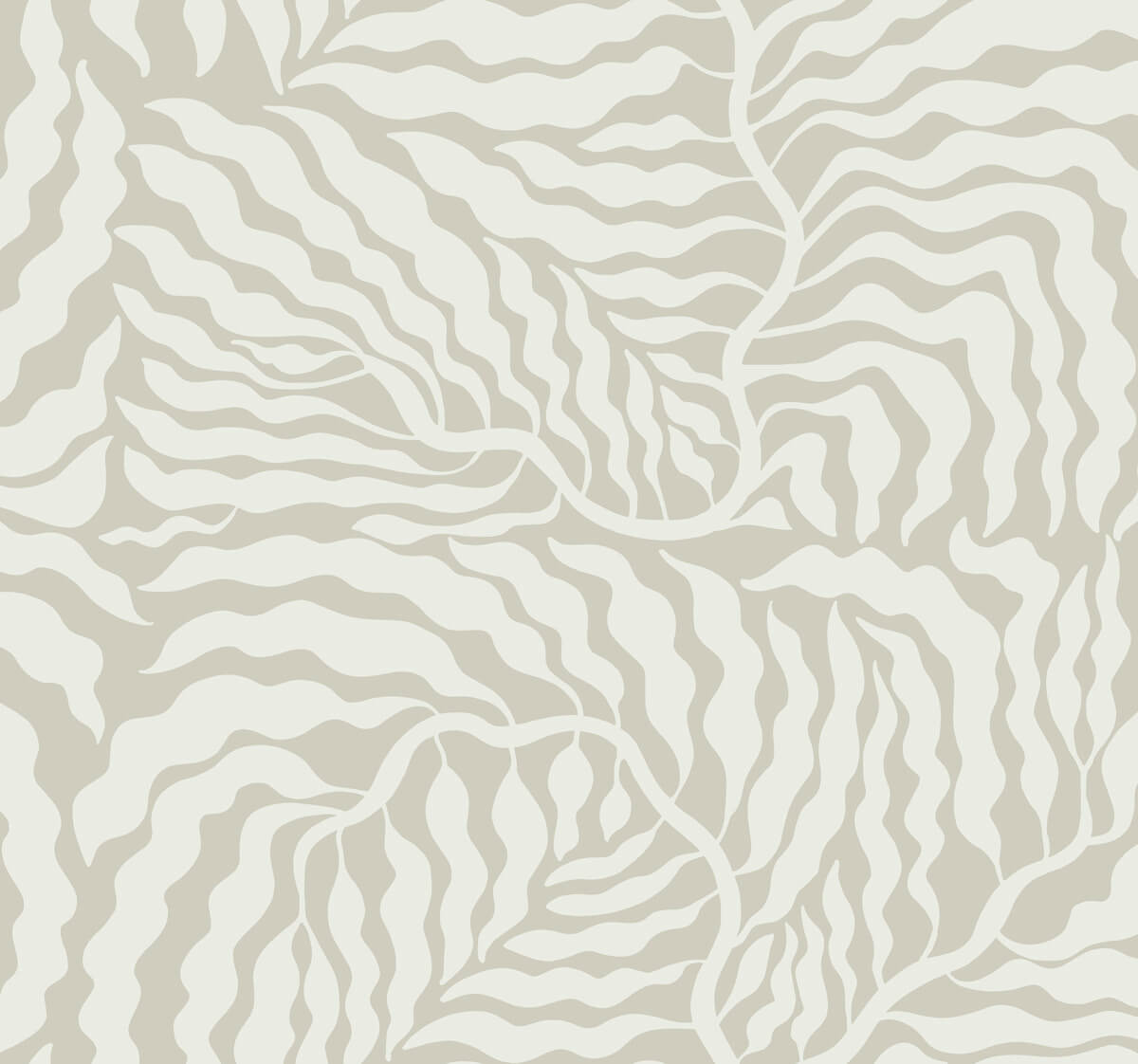 Artistic Abstracts Fern Fronds Wallpaper - Brown