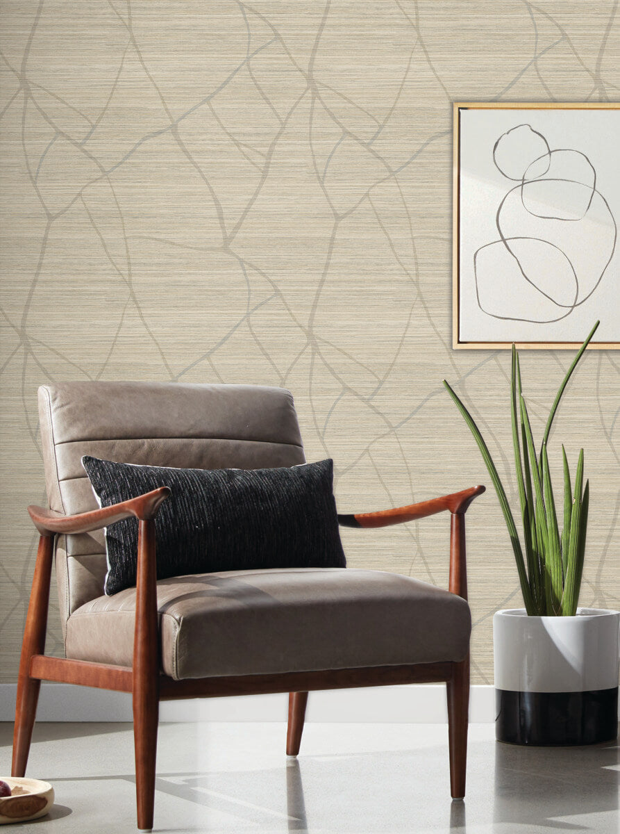 Artistic Abstracts Raska Wallpaper - Brown