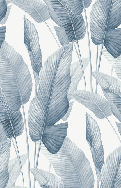 Seabrook Designs Bali Tropical Mantra Wallpaper Sample - Rainy Sky