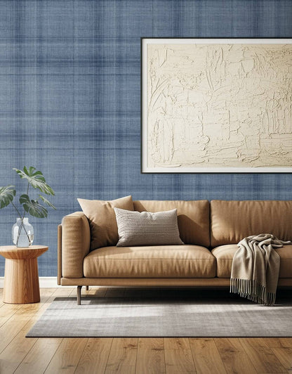 Seabrook Designs Bali Tropical Oasis Wallpaper - Ocean Blue