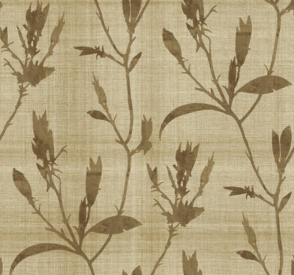 Seabrook Designs Bali Tropical Banyu Wallpaper - Sand