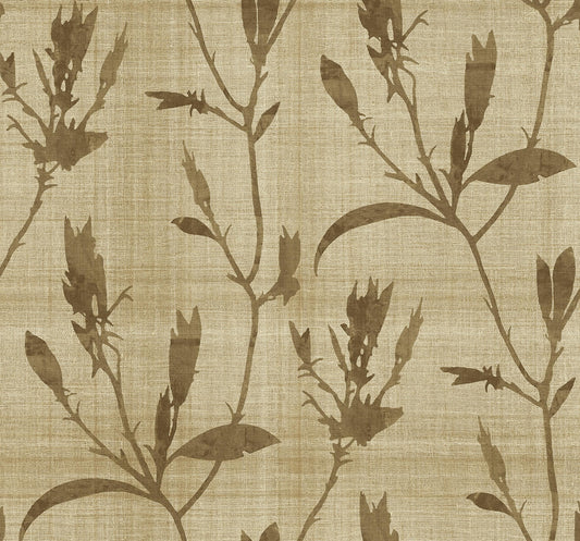 Seabrook Designs Bali Tropical Banyu Wallpaper - Sand