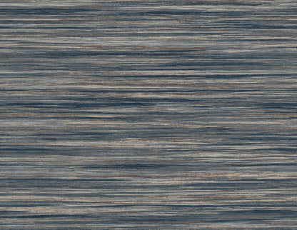 Seabrook Designs Bali Tropical Gita Wallpaper Sample - Navy Blue