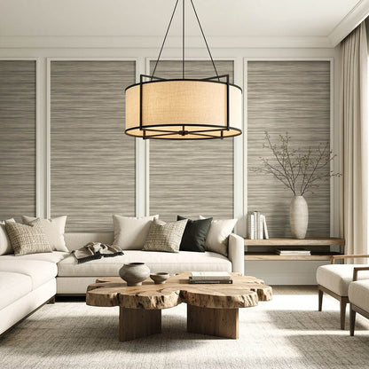Seabrook Designs Bali Tropical Gita Wallpaper - Tan
