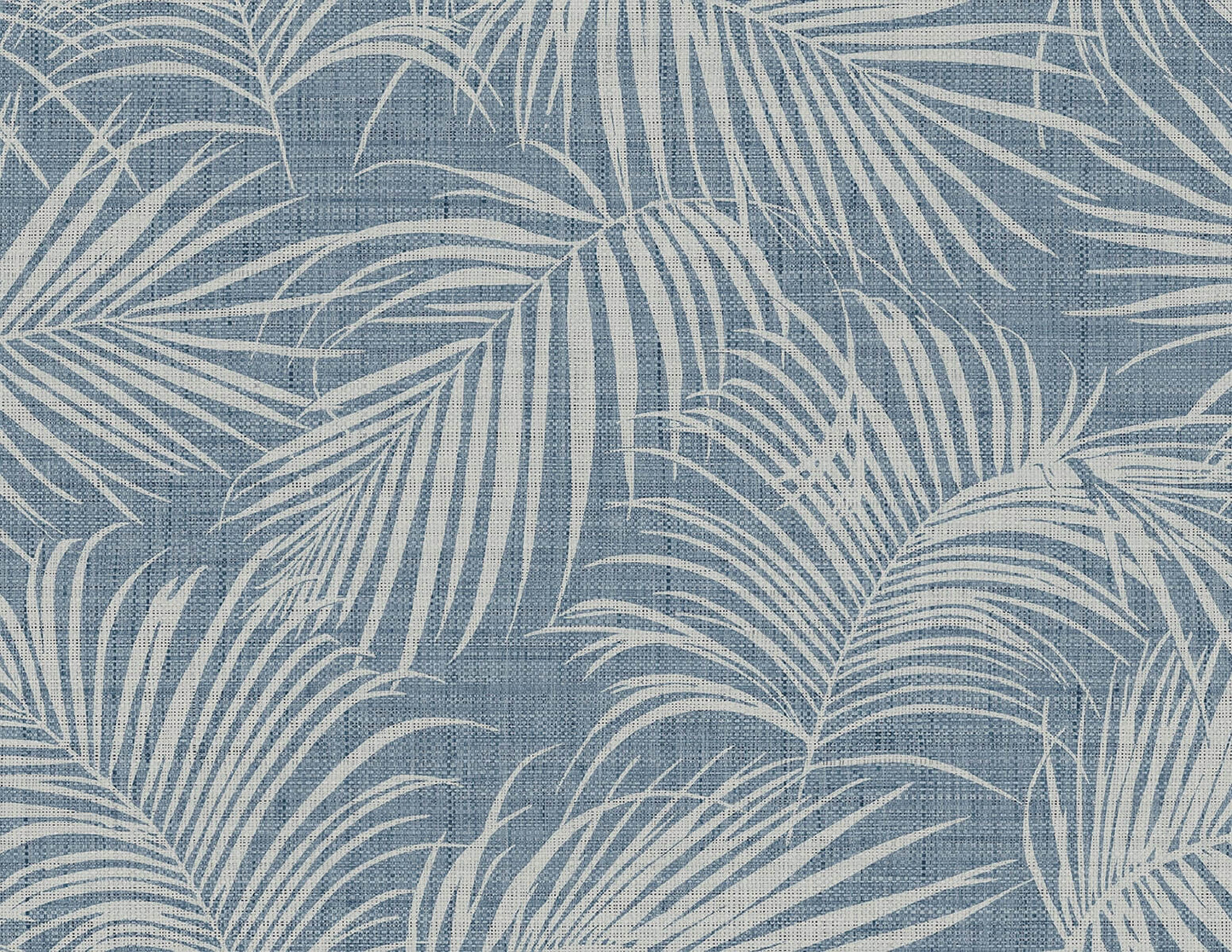 Seabrook Designs Bali Tropical Jiva Wallpaper - Nile Blue