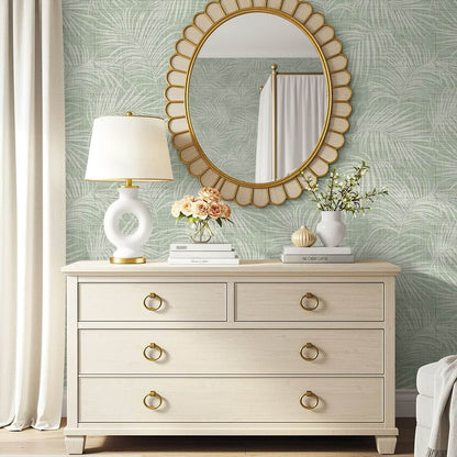 Seabrook Designs Bali Tropical Jiva Wallpaper Sample - Dune Grass
