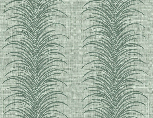 Seabrook Designs Bali Tropical Aruna Wallpaper - Cool Grass
