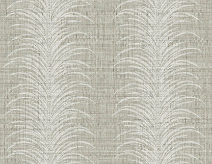 Seabrook Designs Bali Tropical Aruna Wallpaper - Stone