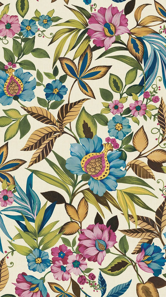 Seabrook Designs Bali Tropical Raya Wallpaper - Gem