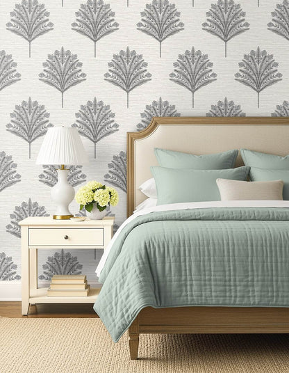 Seabrook Designs Bali Tropical Harta Wallpaper - Contrast