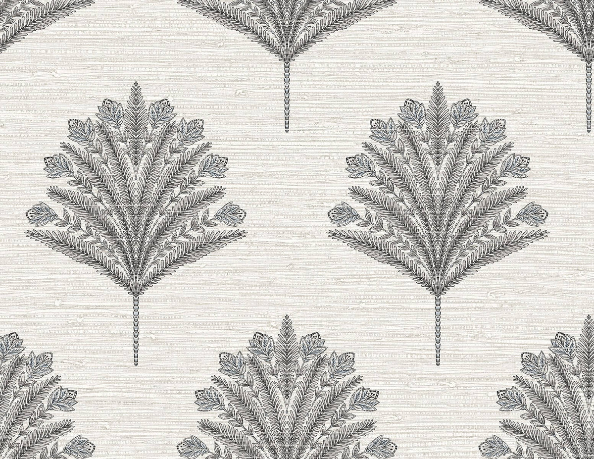 Seabrook Designs Bali Tropical Harta Wallpaper - Contrast
