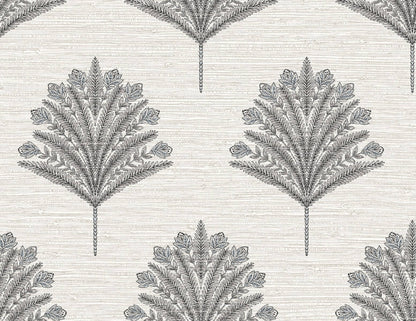 Seabrook Designs Bali Tropical Harta Wallpaper - Contrast