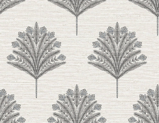 Seabrook Designs Bali Tropical Harta Wallpaper - Contrast