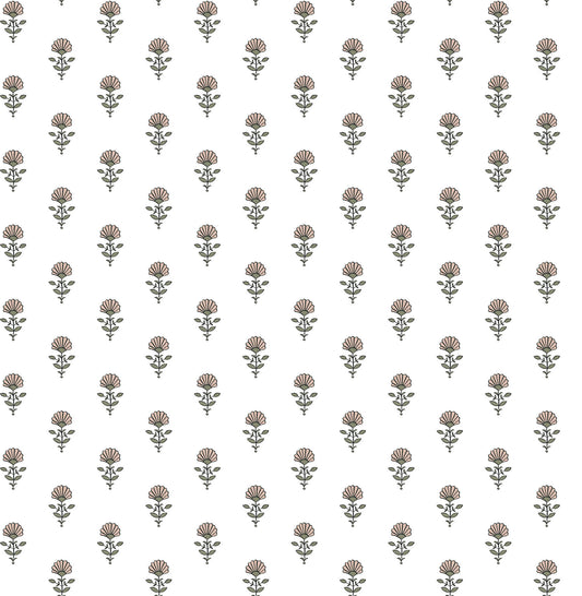 Erin Gates Libby Mini Floral Wallpaper - Petal