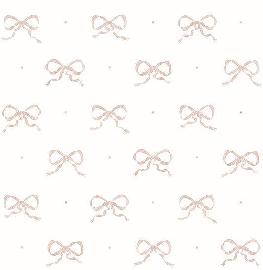 Erin Gates Emma Large Bow Wallpaper - Petal