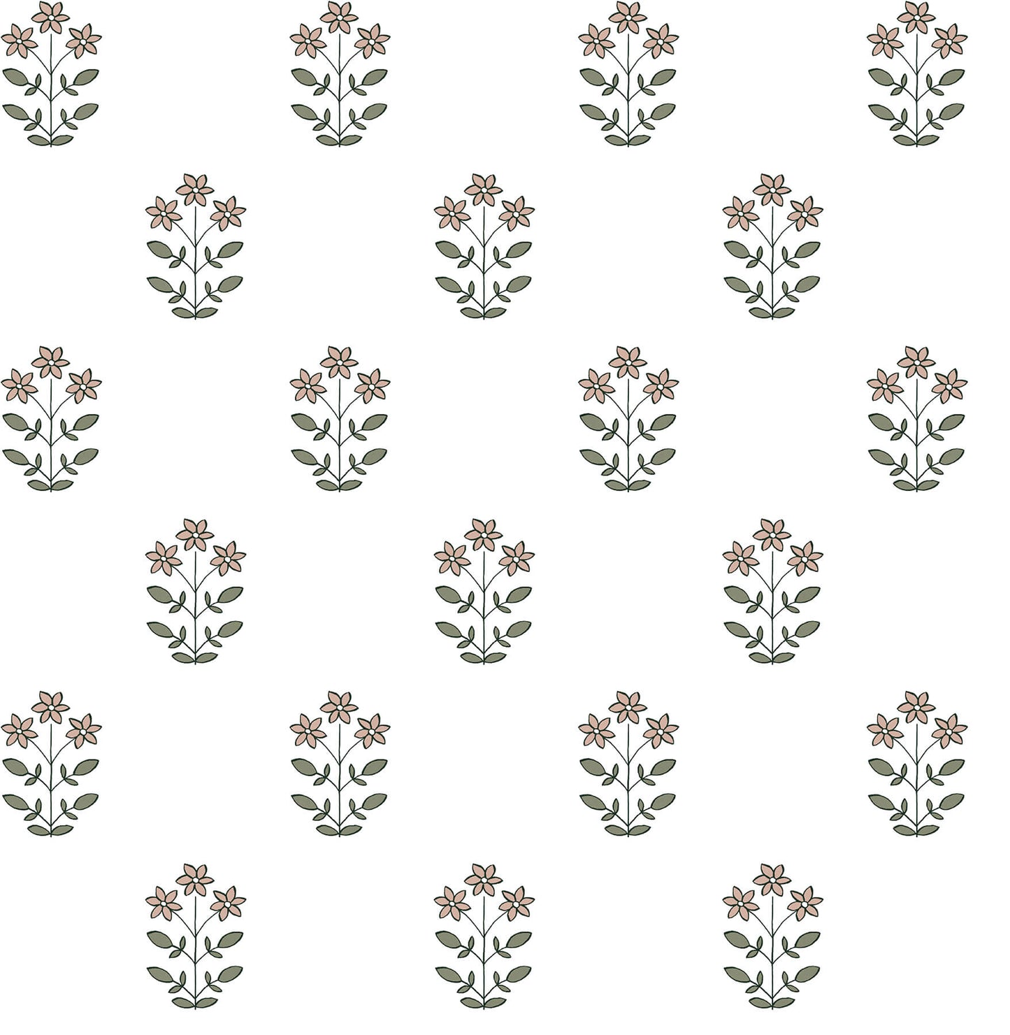 Erin Gates Kit Floral Wallpaper - Petal