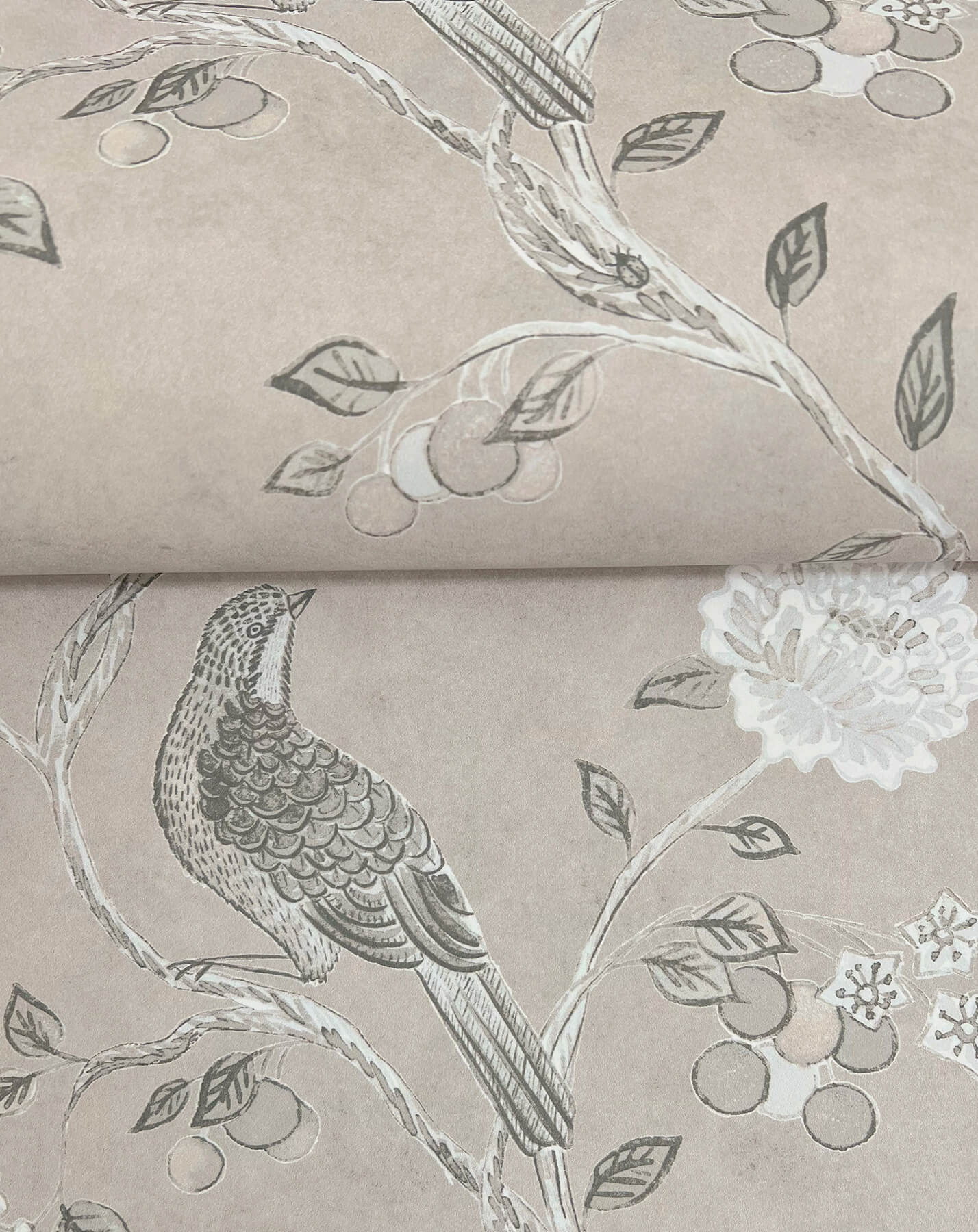 Erin Gates Wellesley Chinoiserie Wallpaper - Taupe