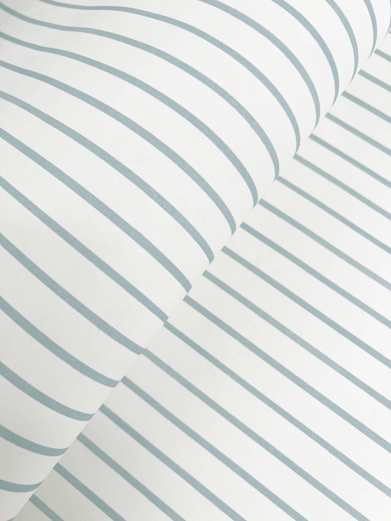 Erin Gates Oliver Simple Stripe Wallpaper - Heather