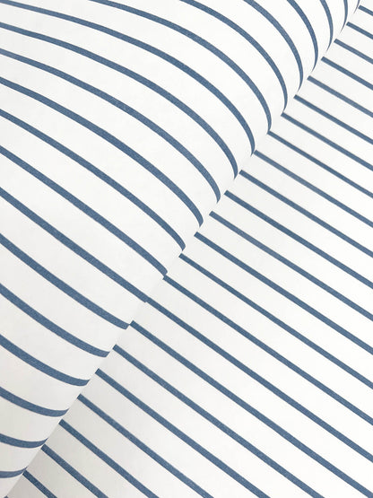 Erin Gates Oliver Simple Stripe Wallpaper - Navy