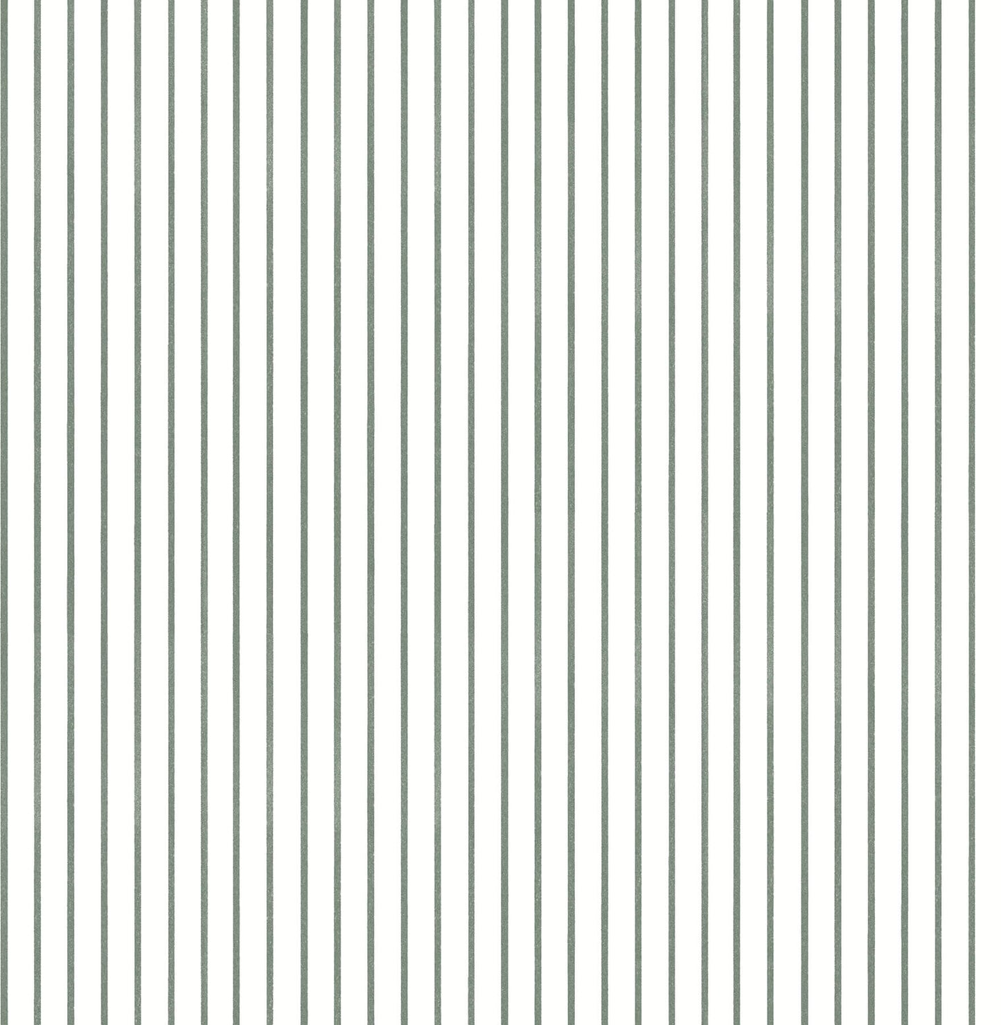 Erin Gates Oliver Simple Stripe Wallpaper - Green