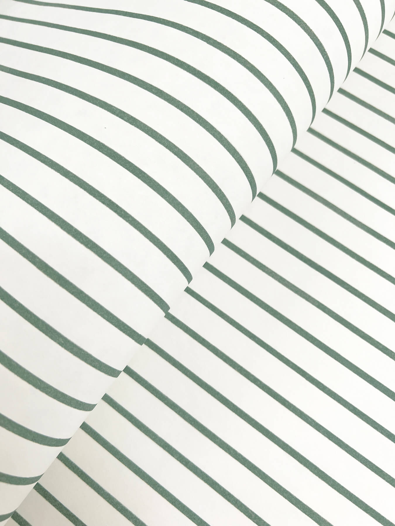 Erin Gates Oliver Simple Stripe Wallpaper - Green