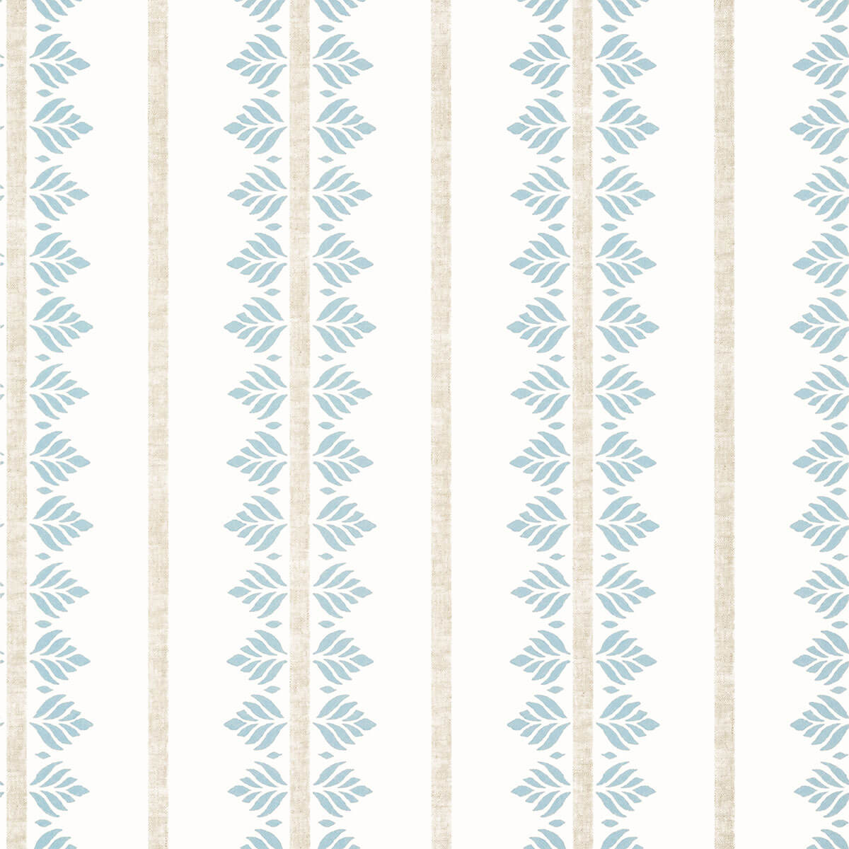 Anna French Antilles Fern Stripe Wallpaper Sample - Spa Blue