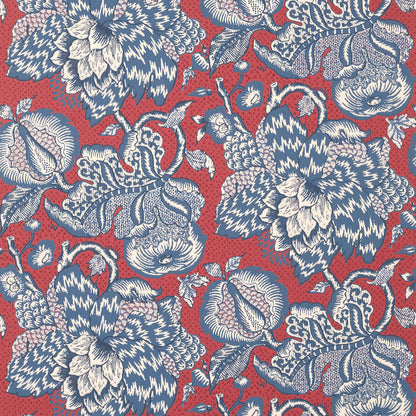 Anna French Antilles Westmont Wallpaper - Red & Blue
